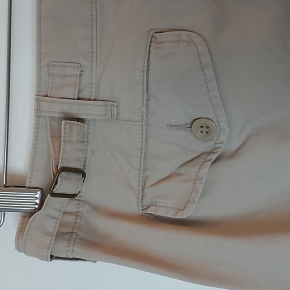 Vintage Polo Jeans Company Cargo Pants with Draw String Leg Beige Size 8 - Picture 5 of 10
